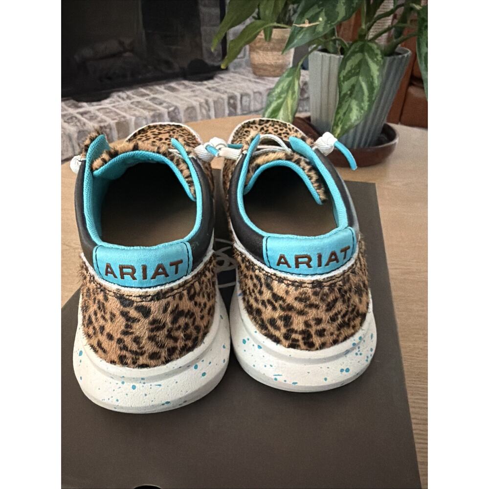 Ariat Hilo Womens 6 Hair On Cheetah Print Casual Sneaker 10053709 - Picture 8 of 11